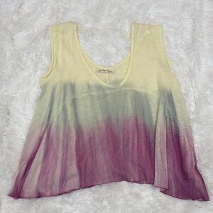 We the Free Paradise Dip Dye Tee Top Size XS